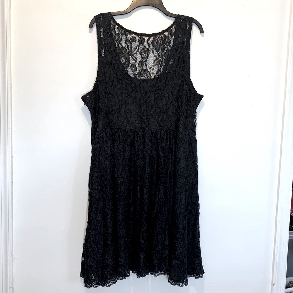 Sweet Society Dark Romance Black Lace Mini Dress - Picture 7 of 10